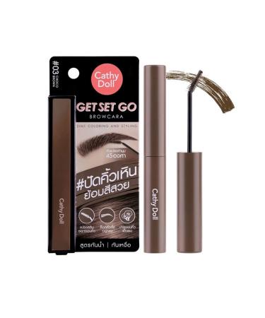 Cathy Doll Mascara for eyebrows waterproof #03 chocolate