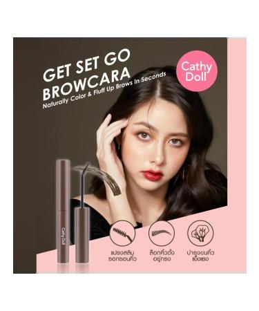 Cathy Doll Mascara for eyebrows waterproof #01 red cinnamon - Buy Online on GoSupps.com