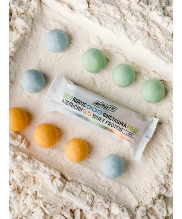 MyTrueFit Protein sweets Bars Assorted pistachi orange - Buy Online on GoSupps.com