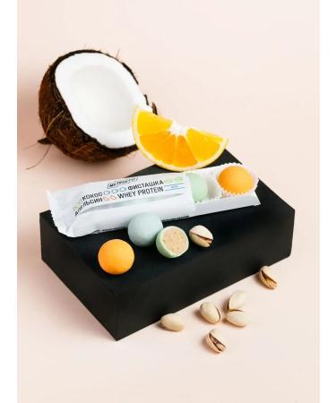 MyTrueFit Protein sweets Bars Assorted pistachi orange - Buy Online on GoSupps.com