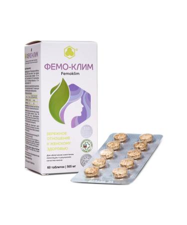 Parapharm Femo-clime Non-hormonal preparation for menopause No. 60 - Buy Online on GoSupps.com