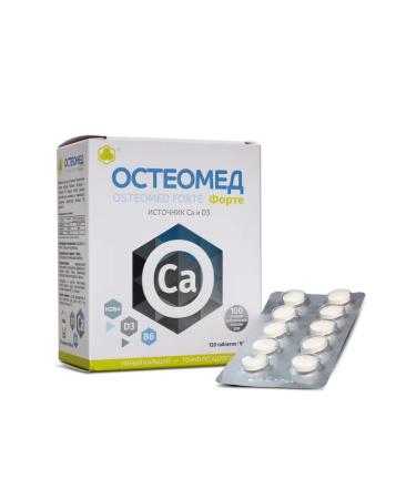 Parapharm Osteomed Forte Calcium citrate vitamin D3 No. 120 - Buy Online on GoSupps.com