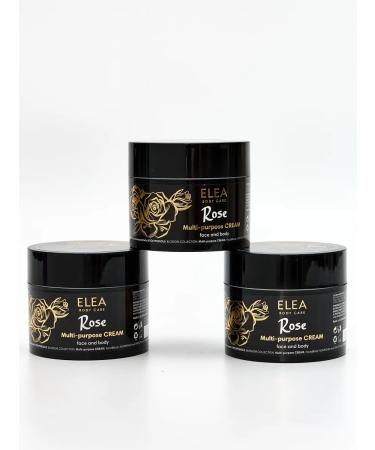 ELEA Moisturizing face and body cream with rose extract - Buy Online on GoSupps.com