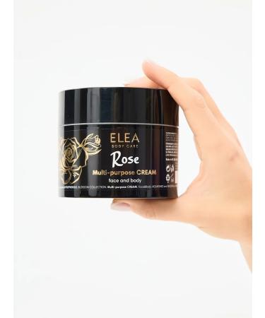ELEA Moisturizing face and body cream with rose extract - Buy Online on GoSupps.com