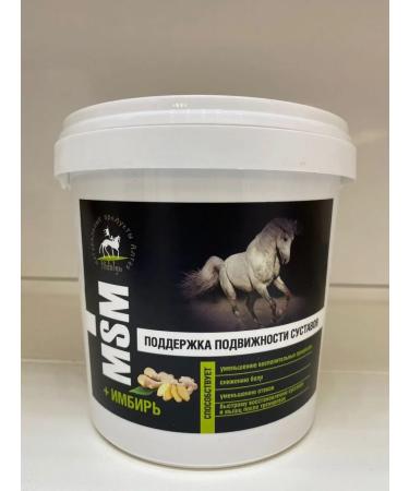 Hidalgo MSM + ginger additive for horses 700 gr. jar - Buy Online on GoSupps.com