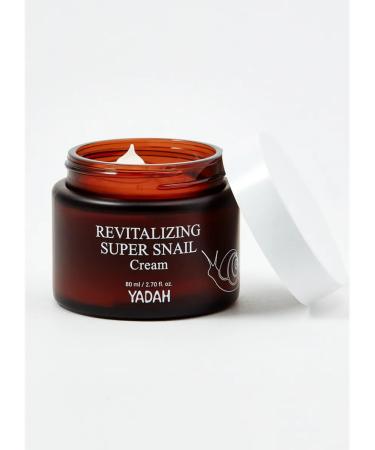 Yadah Restoring face cream with mucin snail 80ml - Buy Online on GoSupps.com