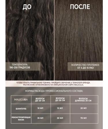 Malecula Keratin for straightening hair Professional 500 ml - Buy Online on GoSupps.com