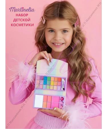Martinelia Set of children's cosmetics for girls Shadow Bright blush
