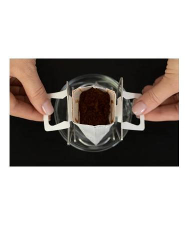 BUENOS DIAS Cherry with cognac coffee in drip packages ground 30 pcs 10g - Buy Online on GoSupps.com