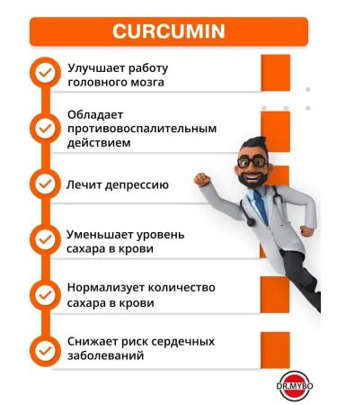 DrMybo Turmeric capsules for weight loss - Buy Online on GoSupps.com