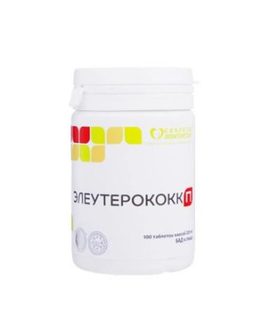 home medicine cabinet Eleutherococcus p 100 pcs. Drage 1 unity - Buy Online on GoSupps.com