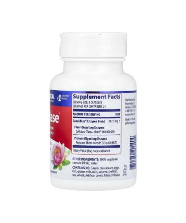 enzymedica Candidation Candidase 42 capsules - Buy Online on GoSupps.com