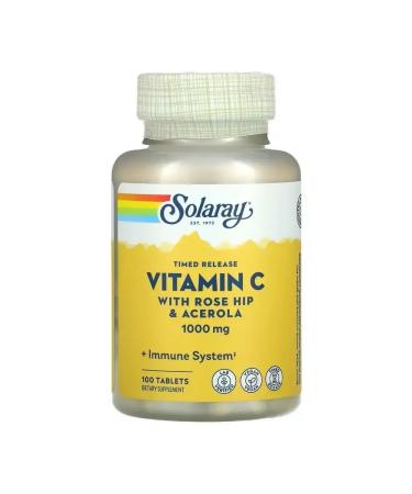 Solaray Vitamin C 1000 mg long release