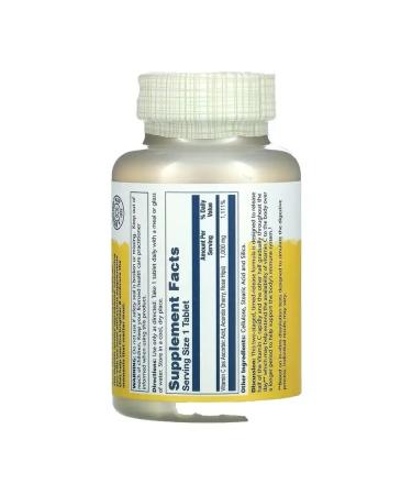 Solaray Vitamin C 1000 mg long release - Buy Online on GoSupps.com