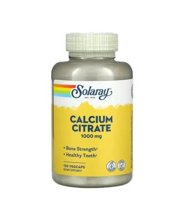 Solaray Calcium citrate 250 mg 120 capsules