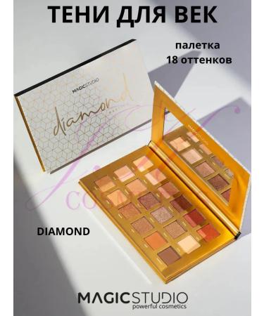 MAGIC STUDIO Eye Shadows Diamond Palette 18 Shades