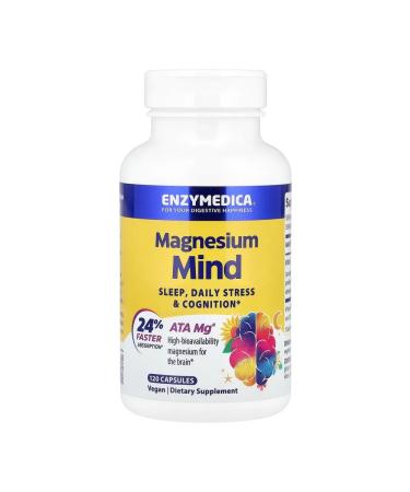 enzymedica Magnesium Mind 120 capsules - Buy Online on GoSupps.com