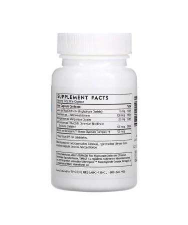 Thorne Research Trace minirals trace elements 90 capsules - Buy Online on GoSupps.com