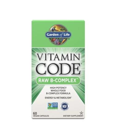 Garden of Life RAW B Complex Complex of B vitamins 60 capsules