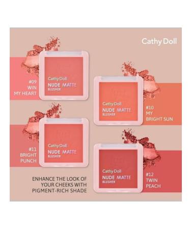 Cathy Doll Face blush #03 light pink Baby - Buy Online on GoSupps.com