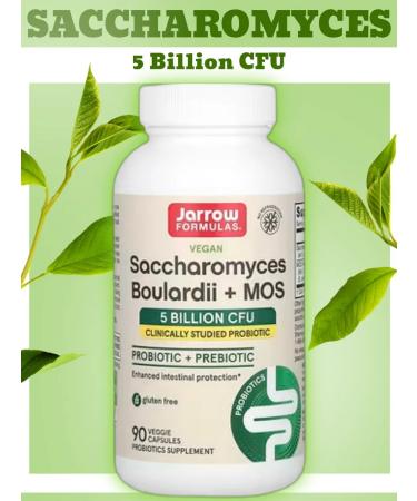 Jarrow Formulas Probiotic and prebiotics Bulardi suckers 90 capsules