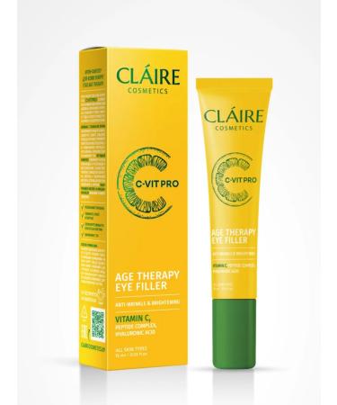 Claire Cosmetics Cream Filler for the skin around the eyes Age therapy - Buy Online on GoSupps.com