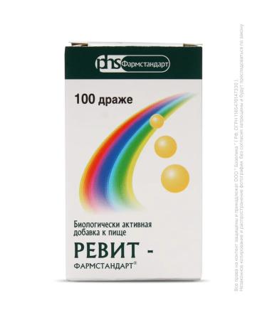 PHARMSTANDARD Revit 3 packages of 100 dragees - Buy Online on GoSupps.com