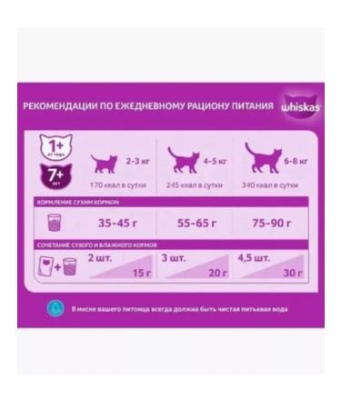 WHISKAS Dry food for cats paste pads beef 1.3 kg - Buy Online on GoSupps.com