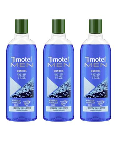 TIMOTEI Shampoo for men MEN (tamy) cleanliness and care 400 ml-3pcs