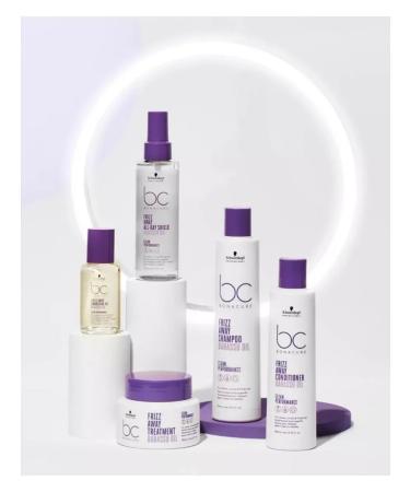 Schwarzkopf Professional Bonacure Frizz Away oil smoothing hair 50ml - Buy Online on GoSupps.com