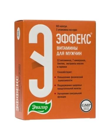 Evalar Vitamin effect for men 60 pcs