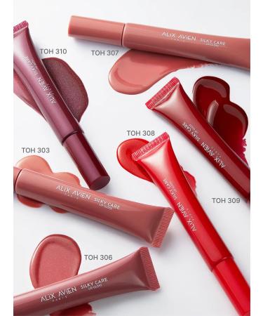 ALIX AVIEN Silky Care lip shine 310 Cherry Mauve - Buy Online on GoSupps.com