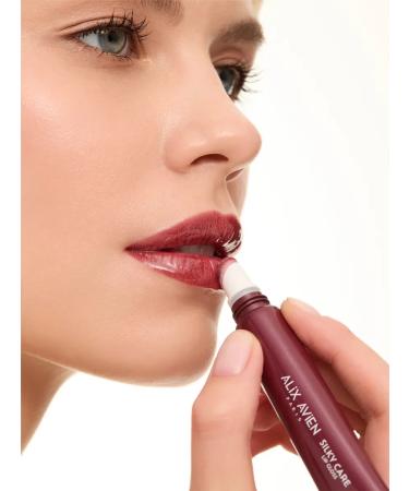 ALIX AVIEN Silky Care lip shine 310 Cherry Mauve - Buy Online on GoSupps.com
