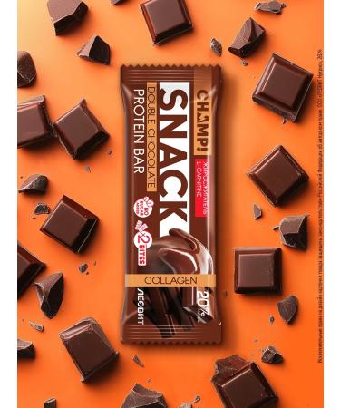 LEOVIT CHAMP protein bush without sugar! Chocolate 12pcs - Buy Online on GoSupps.com