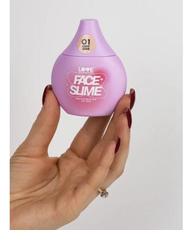 Love Generation Tonal SS Cream Face Slime 01 light-beige - Buy Online on GoSupps.com