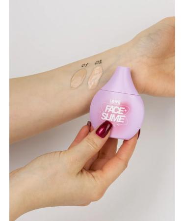 Love Generation Tonal SS Cream Face Slime 01 light-beige - Buy Online on GoSupps.com