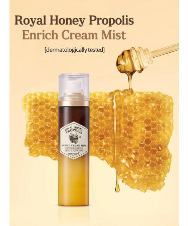 SKINFOOD Royal Propolis Enrich Cream Mist 120 ml cream - Buy Online on GoSupps.com