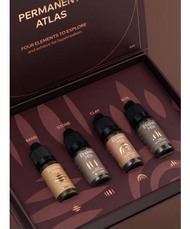 Etalon mix Pigment for eyebrows hairs The standard mix Anna Kutsevolova - Buy Online on GoSupps.com