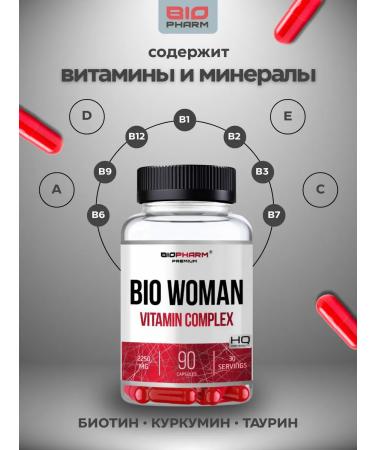 BIOPHARM Bio Woman vitamin-mineral complex - Buy Online on GoSupps.com
