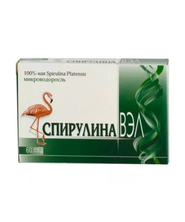 Home medicine cabinet Spirulina Val 60 pcs. pills - Buy Online on GoSupps.com