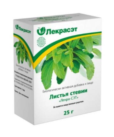Lekra-Set health Stevia leaves 25 grams - Buy Online on GoSupps.com