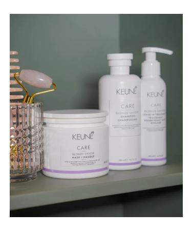 KEUNE Hair shampoo Care Blonde Savior 300ml - Buy Online on GoSupps.com