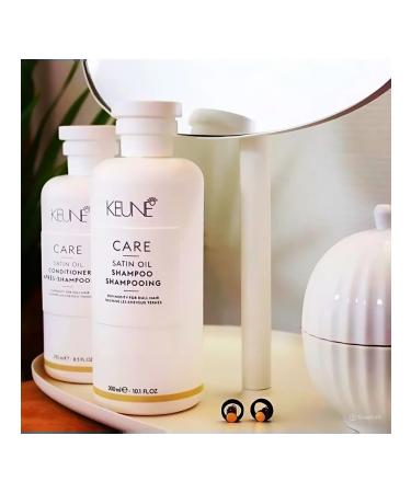 KEUNE Silk Hair Care Satin Oil 300 and 250 ml - Buy Online on GoSupps.com