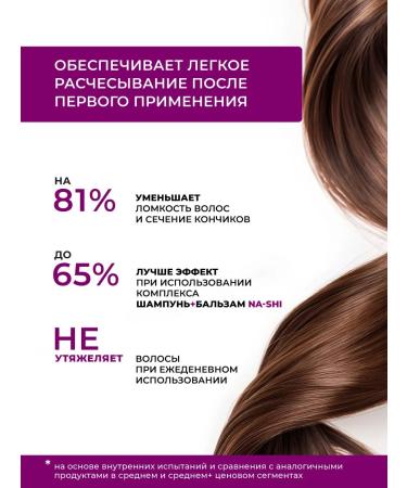 NA-SHI Set of shampoo and balm air conditioning for hair - Buy Online on GoSupps.com