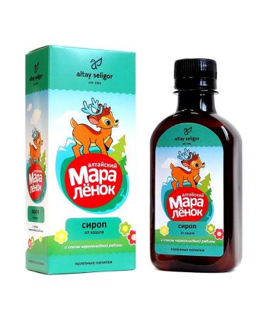 Altai maral fawn Children's syrup from coughing (200 ml) 4 units - Buy Online on GoSupps.com