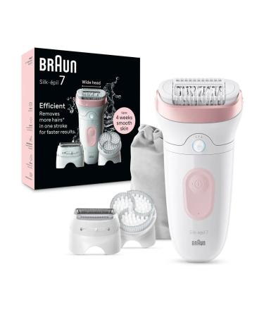 Braun Silk-epil 7-060 epalator with a razor nozzle and brush - Buy Online on GoSupps.com