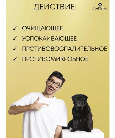 ProPhyto Shampoo for dogs and puppies therapeutic from dandruff and itching 500 ml - Buy Online on GoSupps.com