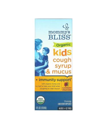 Mommy's Bliss organic cough syrup for children strengthening immunity - Buy Online on GoSupps.com