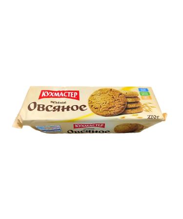 KitchenMaster Oatmeal cookies 270 gr 3 pcs - Buy Online on GoSupps.com