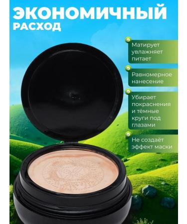 A treasure trove Moisturizing tonal cream of face kushon with sponge - Buy Online on GoSupps.com